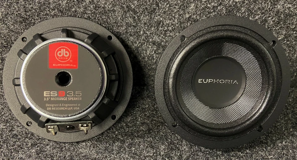 DB Drive EUPHORIA ES9 3.5 Component Midrange 300 WATTS Peak/100 WATTS RMS POWER - Image 3 of 4