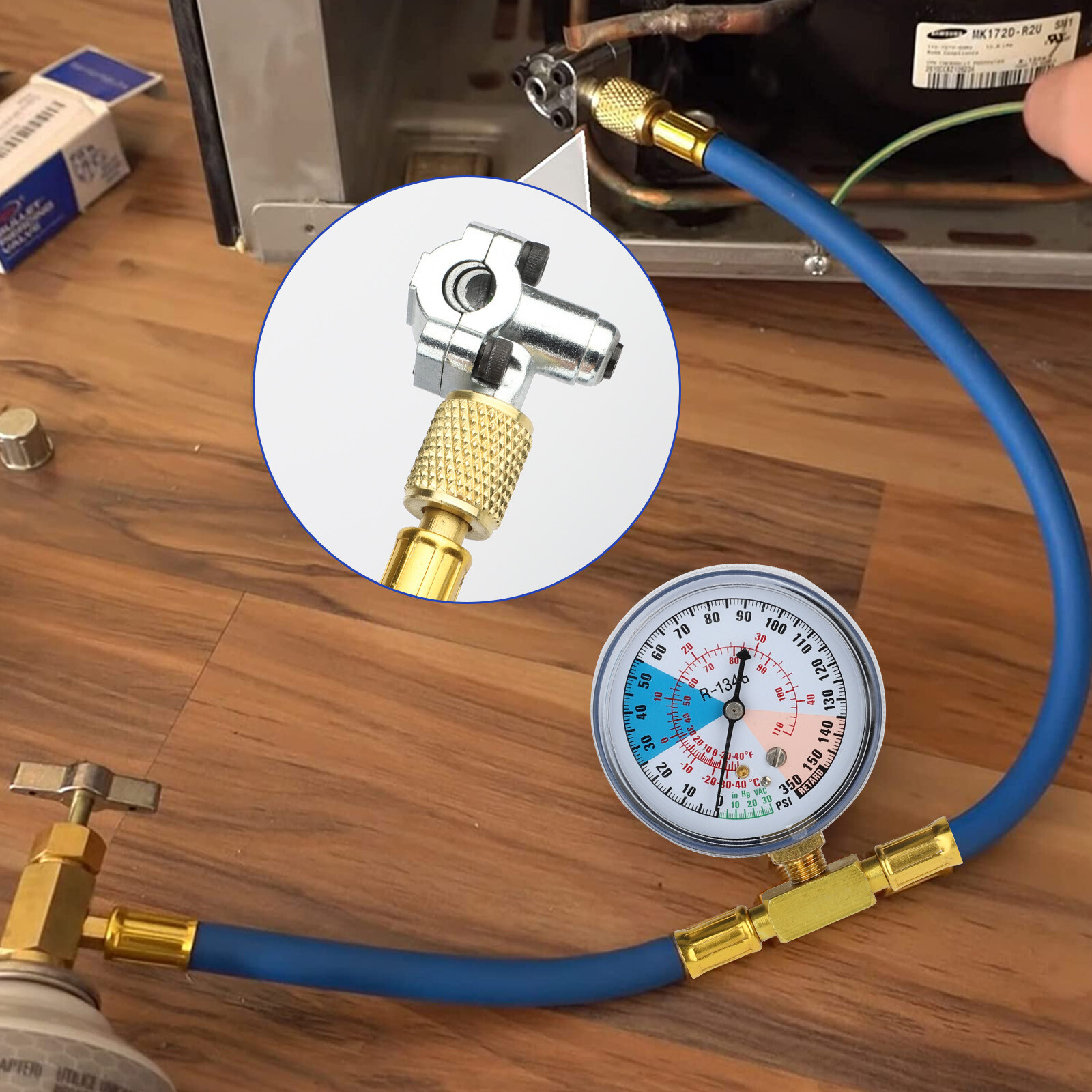 Valves De Piercing BPV-31 Pour Réfrigérateur De Climatisation - Compatibles Avec Les Tuyaux De 1/4, 5/16, 3/8", Remplace BPV31, BPV31D, GPV14, GPV31, GPV38, GPV56, MPV31/paquet De 4