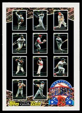 1993 Topps Certified Winner B: 12-22 Black Gold Exchange #B