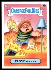 Floyd is Lava 2024 Topps Garbage Pail Kids at Play Sticker Card #30a (NM)