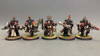 Black Templars Sword Brethren Elite Veterans Painted - WH40K Display Quality