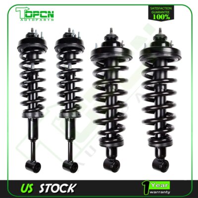 Front and Rear For 2006-10 Mercury Mountaineer Complete Shock Struts Springs x 4
