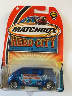 MATCHBOX 97764 HERO CITY COLLECTION VOLKSWAGEN MICROBUS HERO CITY ELEMENTARY #54