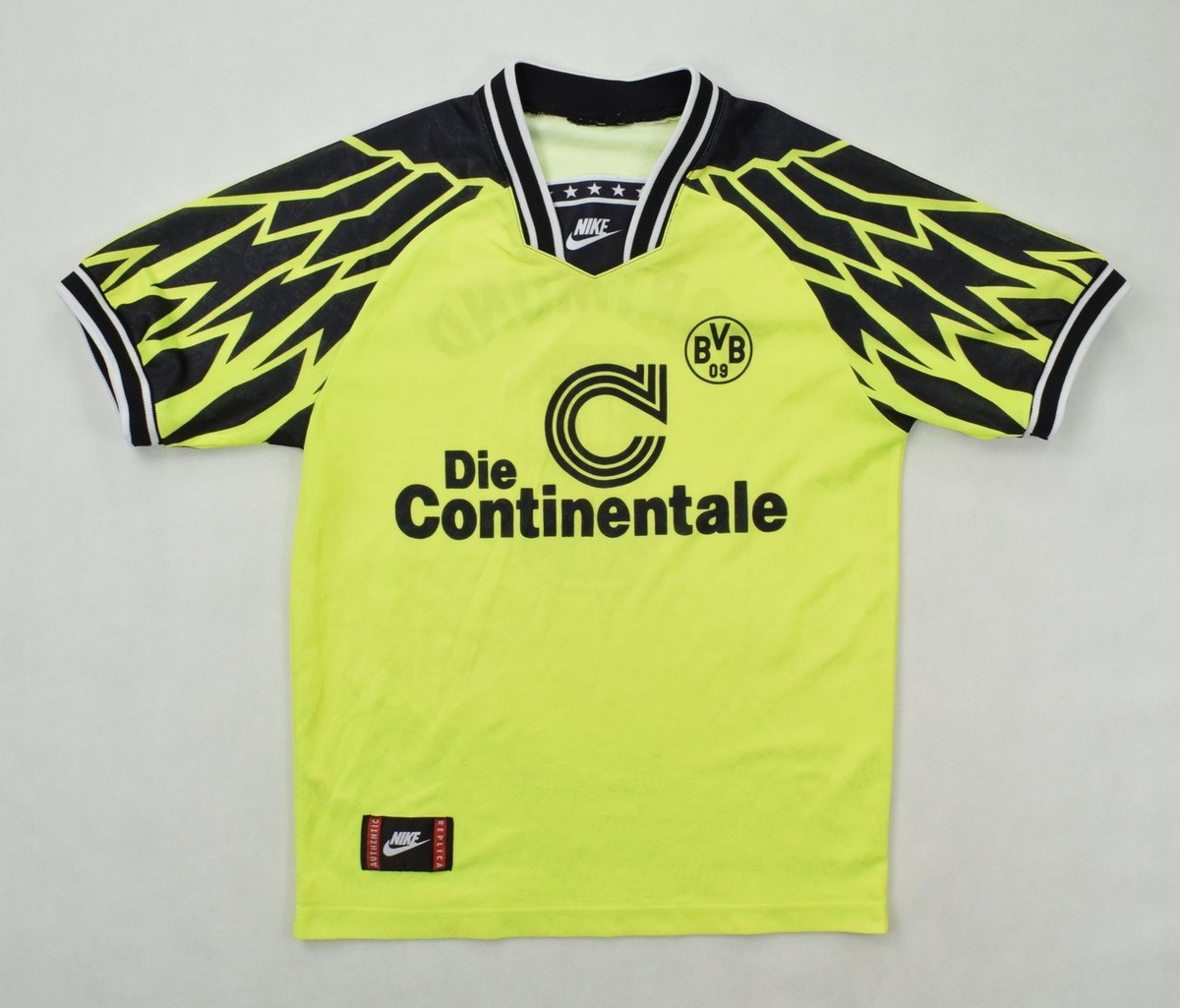 激レア！　Nike Borussia Dortmund  95 #4 1995-96 Borussia Dortmund Nike Rain Jacket - 8/10 - (S)