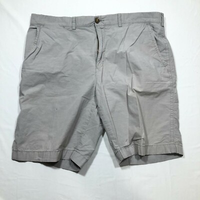 Tommy Hilfiger Shorts Khakis Chinos Mens 40 Gray Pockets Mid
