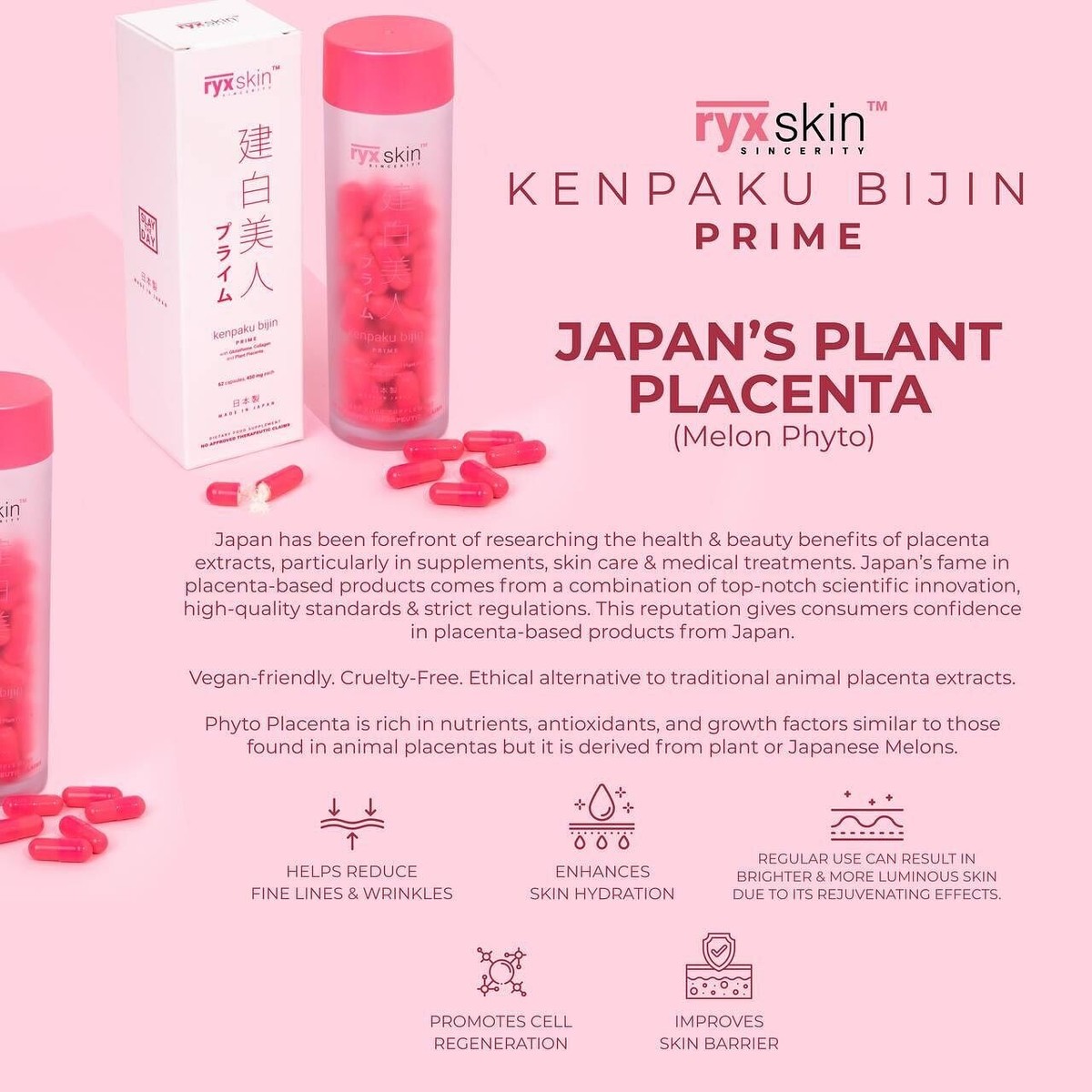kenpakubijin glutathione reviews NEW! Ryxskin Kenpaku Bijin Prime Glutathione 62 capsules