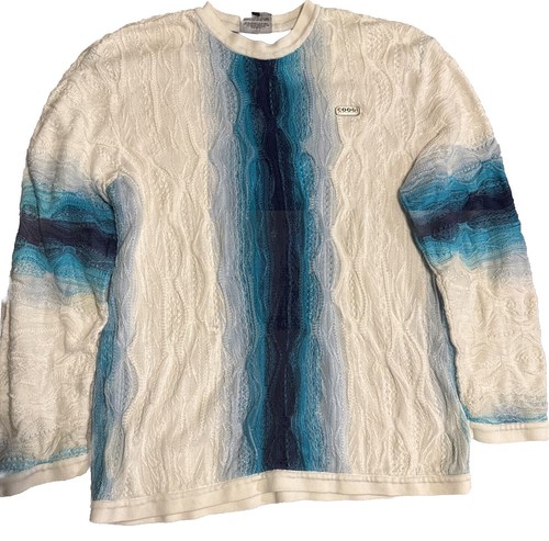 COOGI Blues Australia Sweater Made in Australia 100% Cotton Mens M