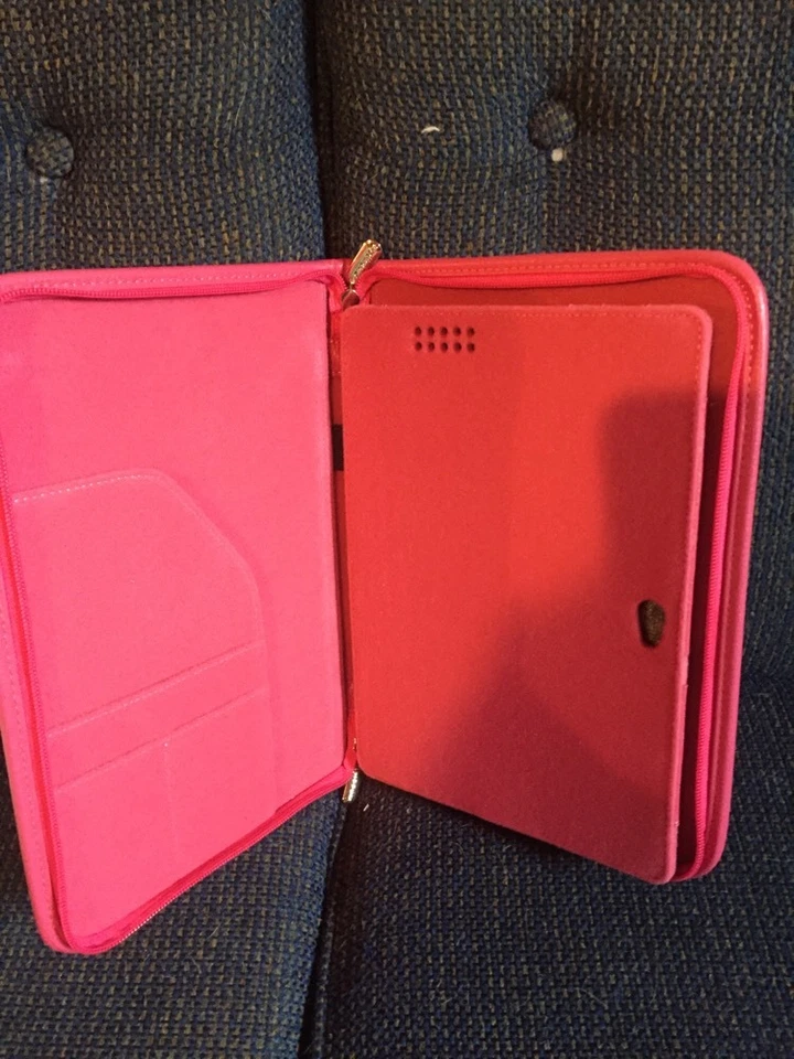 rooCASE FUNDA DE CUERO Y SOPORTE PARA TABLET ASUS TRANSFORMER PRIME **ROSA" Foto 3 de 4