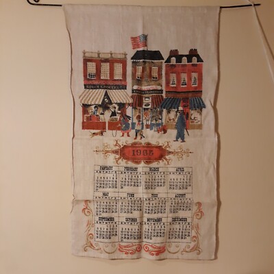 Torchons calendrier 1965/1966 - Linge de maison