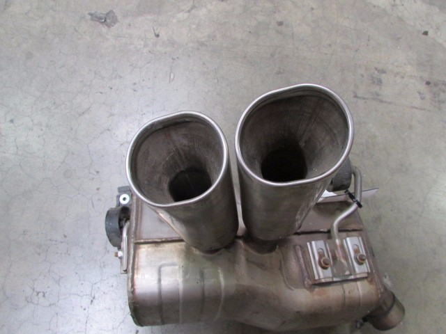 Maserati Coupe, Spyder, LH, Left Rear Muffler, Used, P/N 184816
