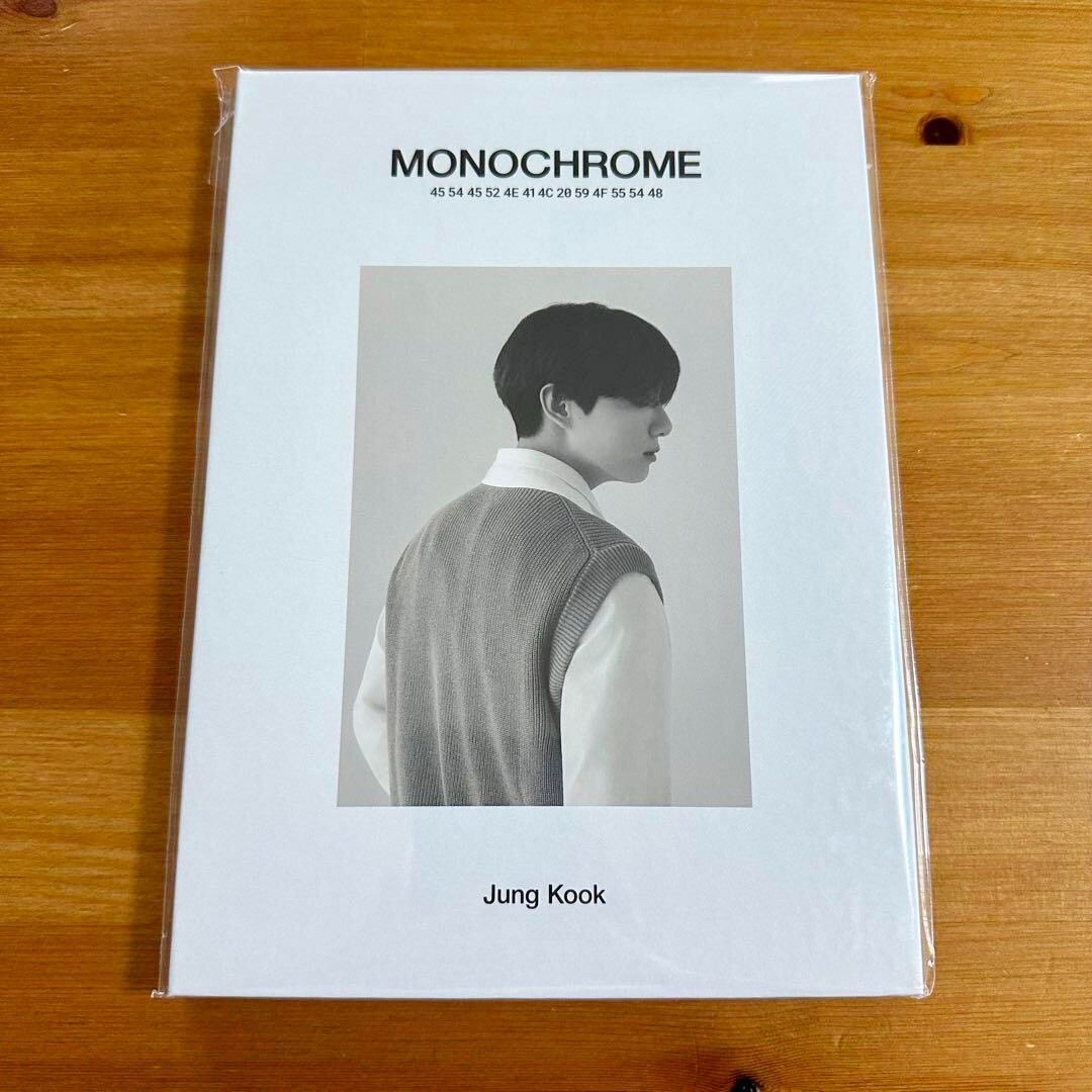 防弾少年団(BTS) - BTS MONOCHROME プリントフォト ポストカードブック ジョングク BTS JUNGKOOK POP-UP MONOCHROME in TOKYO Official POST CARD