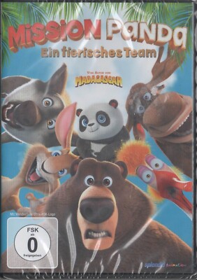 Mission Panda Ein tierisches Team DVD NEU Animation