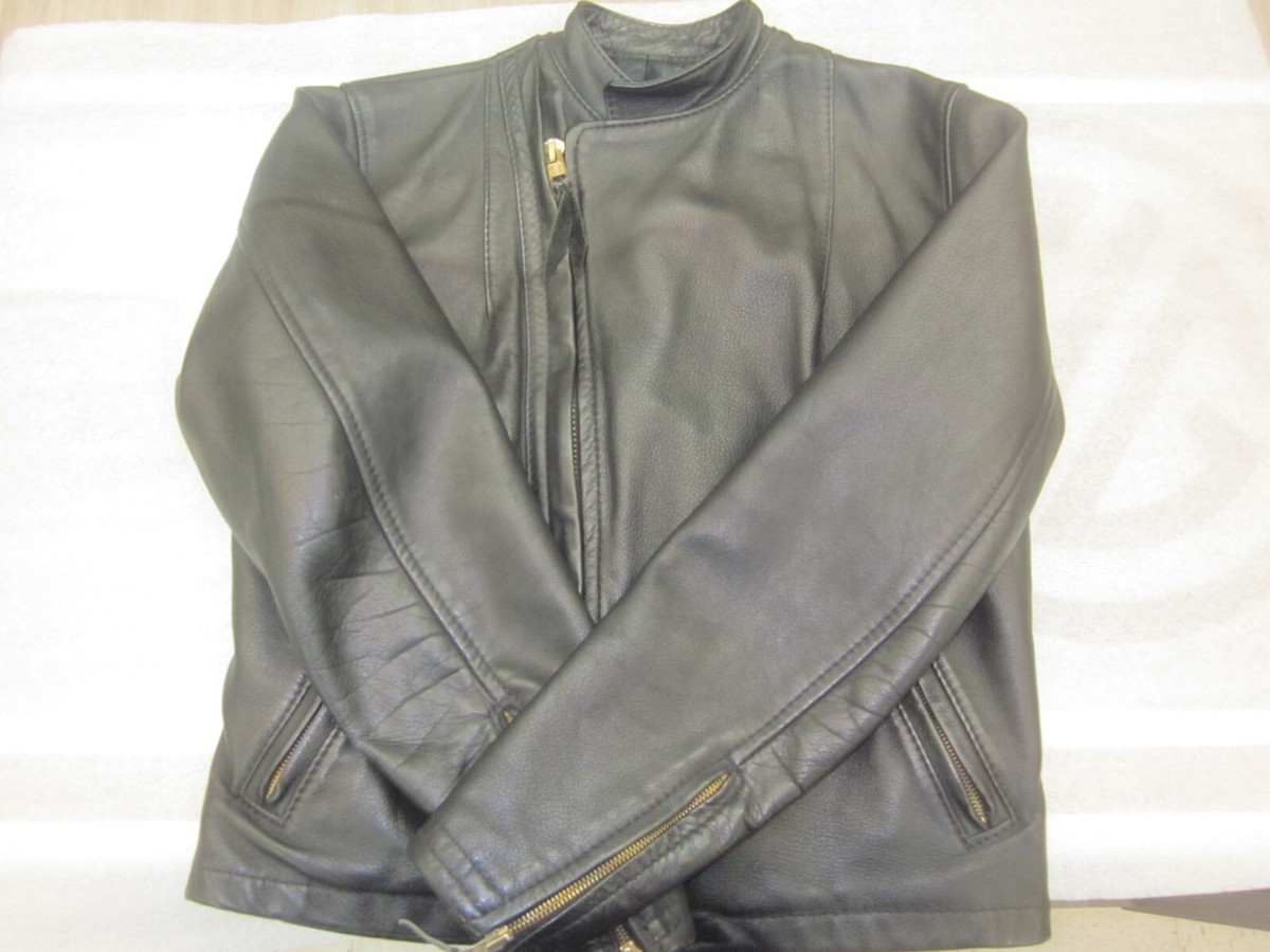 Langlitz Leathers×Dehen Wool Jacket Used Langlitz Leathers Padded Columbia Double Riders Leather