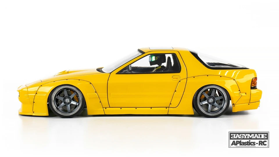 RC Body Car Drift Touring 1:10 Mazda RX7 FC3S style EasyMade APlastics New Shell - Image 2 of 4
