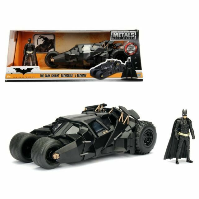 Jada Toys (98261) 1:24 Scale The Dark Knight 2008 Batmobile