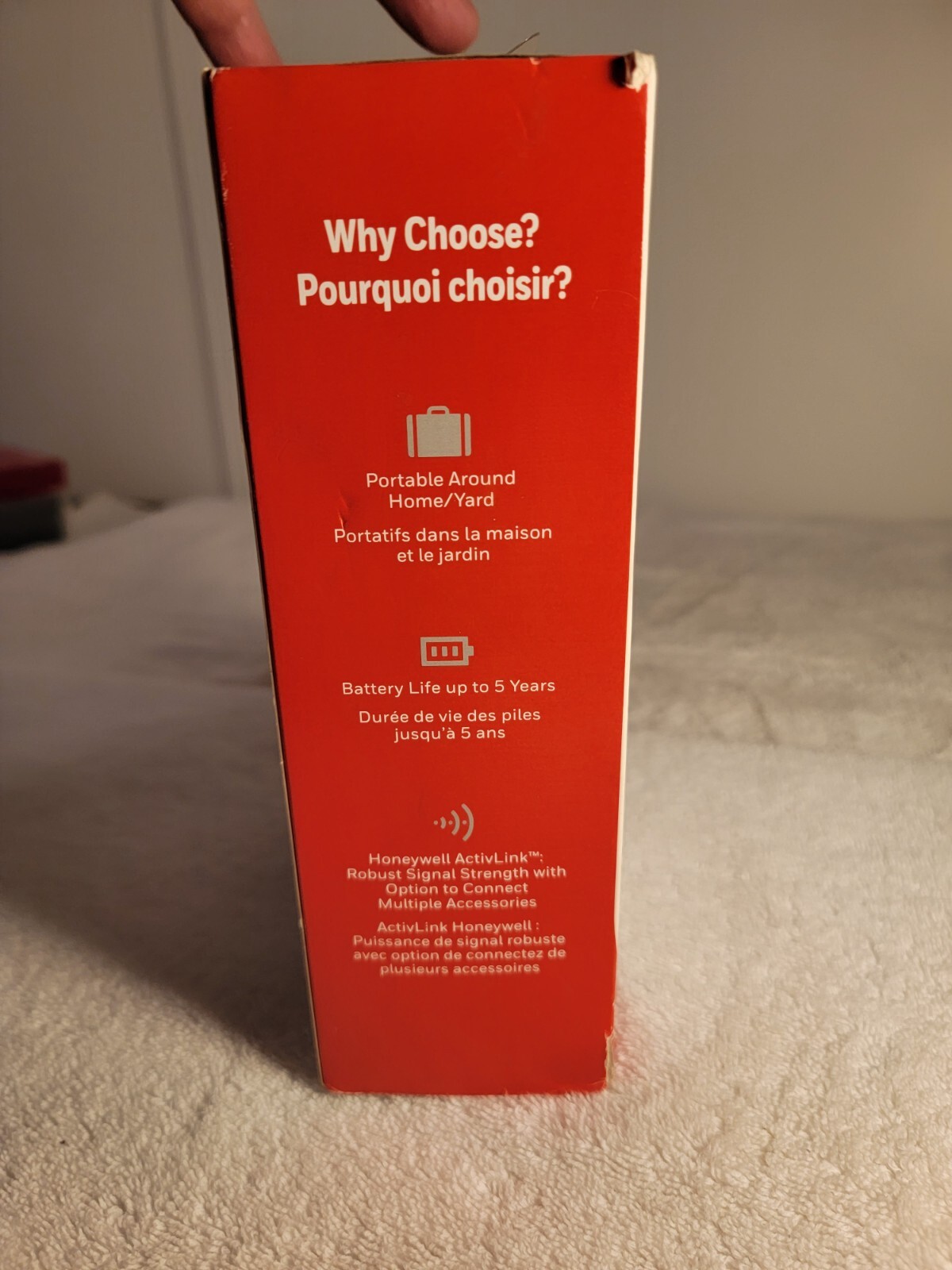 HONEYWELL HOME SERIES 9 PORTABLE WIRELESS DOORBELL eBay