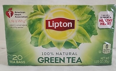 (3 pack) Lipton Green Tea, Decaf, Honey Lemon, Mandarin Orange tea bags