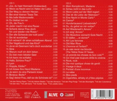 EDDIE CONSTANTINE - SCHENK DEINER FRAU DOCH HIN UND WIEDER ROTE ROSEN  2 CD NEU