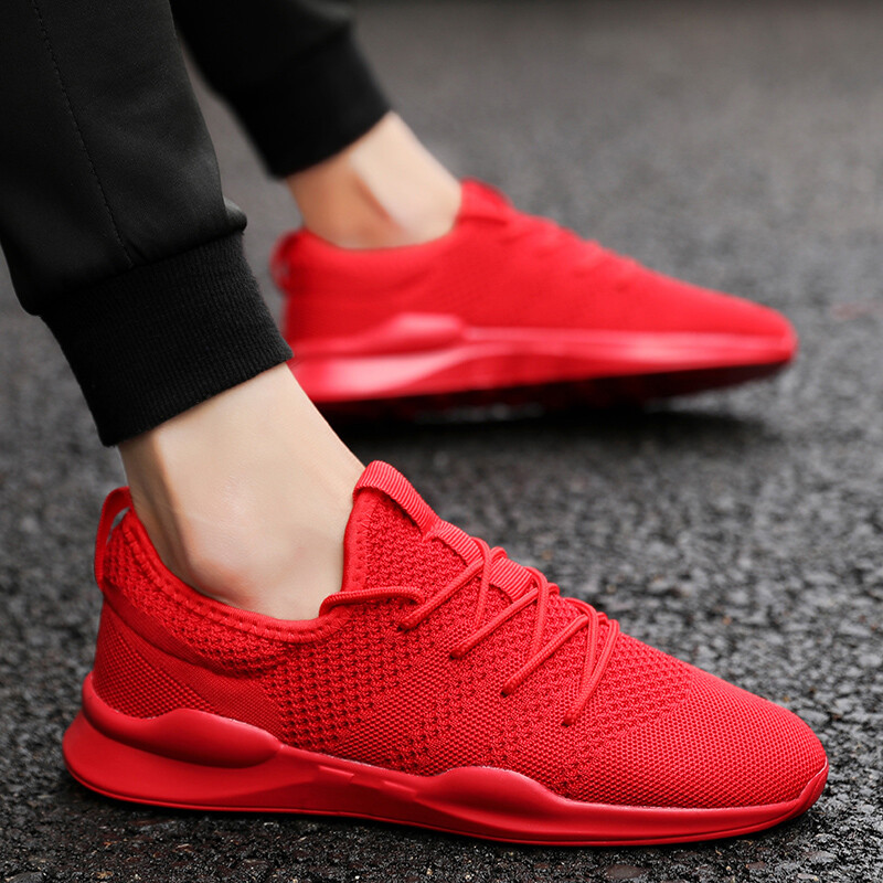 Athletic Sneakers Men's Casual knit Shoes Jogging Outdoor Running Sports size eBay