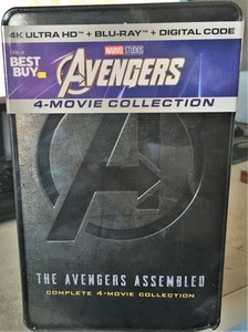 Avengers 4-Movie Collection 4K Steelbook **Sealed copy ...