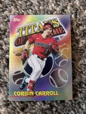 2023 Topps Titans of the Game Corbin Carroll Insert Arizona Diamondbacks #TOG-6