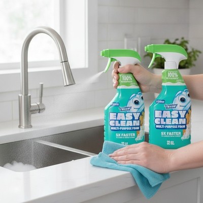 Scrubbing Bubbles 32oz Foaming Bathroom Cleaner Pack of 2 - Fast & Bleach-Free