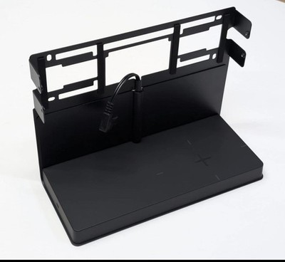 2x IKEA SYMFONISK Regal für Ikea x Sonos Box mit induktivem Laden in schwarz