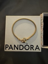 PANDORA 14K Vergoldung Armband 18 cm Karabine...