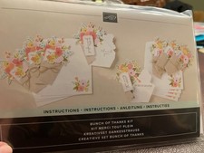 BUNCH OF THANKS CARD KIT Stampin Up ALL INCLUSIVE Stamp Set Ink Makes 8 Cards 