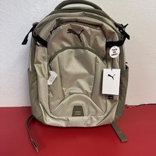 Puma Challenger Performance Backpack New With Tags Tan Reflective