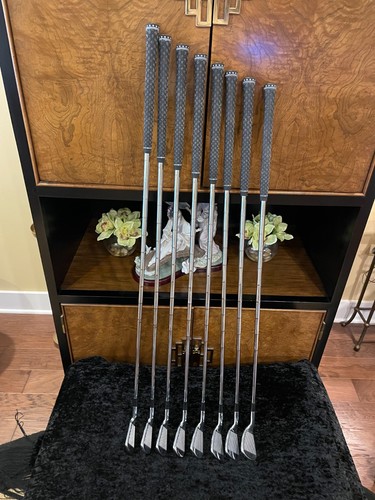 Mizuno MP 30 Iron Set (3-P), 1* Flat Lie, Stiff Flex, Serial # T04617, RH