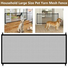 Safety Gate Mesh Fence Large Pet Dog Baby Portable Guard Indoor Home Kitchen net