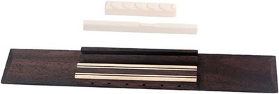 4-saitige Gitarrenteile aus Palisander, Steg und Sattelmutter und Muschelpunkt