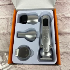 Oneisall 4 in 1 Dog Grooming Kit with LCD Display, Dog Hair Trimmer for Paw Nail