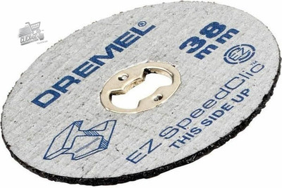 Dremel EZ Speedclic SC456B Metal Cutting Wheel 12-Pack, 12 Cutting Discs With