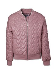 Kensie Girl Quilted Jacket Pink 4