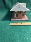 Vintage Marx Metal Girard Train Station Parts — photo 2