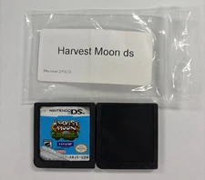 Lot of 2 Nintendo DS Games Harvest Moon Rough Shape Tested & Works!