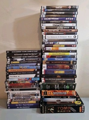 Job Lot Of 52 PC Games for Windows | eBay UK