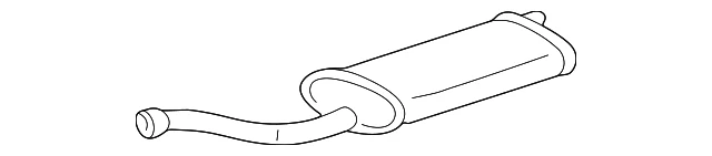 Silenciador GM 12471967 genuino Foto 4 de 4