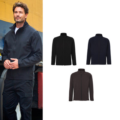 Pro RTX Full Zip 2-Layer Showerproof Softshell Jacket (RX500) - Relaxed Fit Fleece