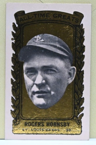 Rogers Hornsby #32 1963 Bazooka All Time Greats card