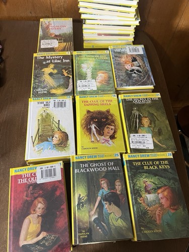 Nancy Drew Complete Series Set 1-56 Flashlight Hardcover Edition Mystery Lot - Picture 5 of 16