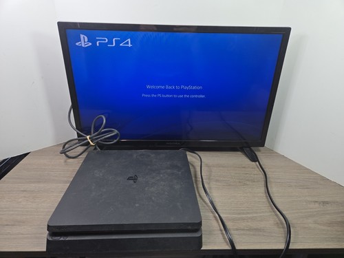 Sony PlayStation 4 Slim 500GB Black Console CUH-2015A Not Fully Tested Read 