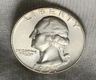 1957-D Washington SILVER Quarter BRILLIANT UNCIRCULATED !!Great Details/Luster!!