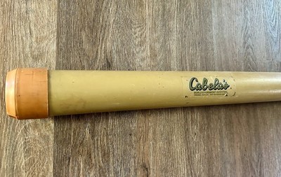 cabelas fishing pole storage tube Cabelas Fishing Pole Fly Rod Hard Case 45” Long Secure Travel Tube Caddy