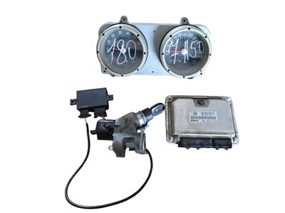 VW Polo 1,4 60Ps Motorsteuergerät Steuergerät Set Motor 030906032CG