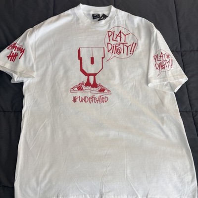 Stussy Vintage T Shirt 1990's Undefeated Tokyo Play Dirty Logo XL