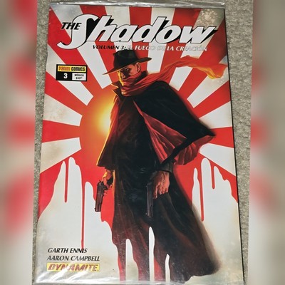 Rare HTF The Shadow 3 MX UNRELEASED Panini Alex Ross 2012 Vol 5 Foreign Variant