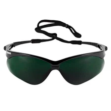 Kleenguard 25671 V30 Nemesis, Welding Safety Glasses, Anti-Scratch, Dark Green